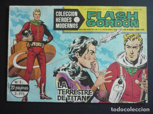 Tebeos: FLASH GORDON COLECCION HEROES MODERNOS SERIE B N&ordm; 1 - Foto 1