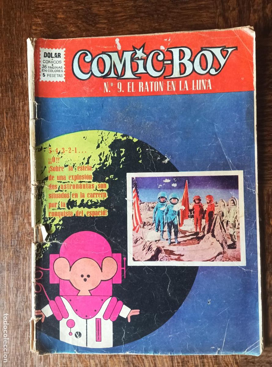 Tebeos: COMIC-BOY EL RATON EN LA LUNA N&ordm; 9- DOLAR - Foto 1