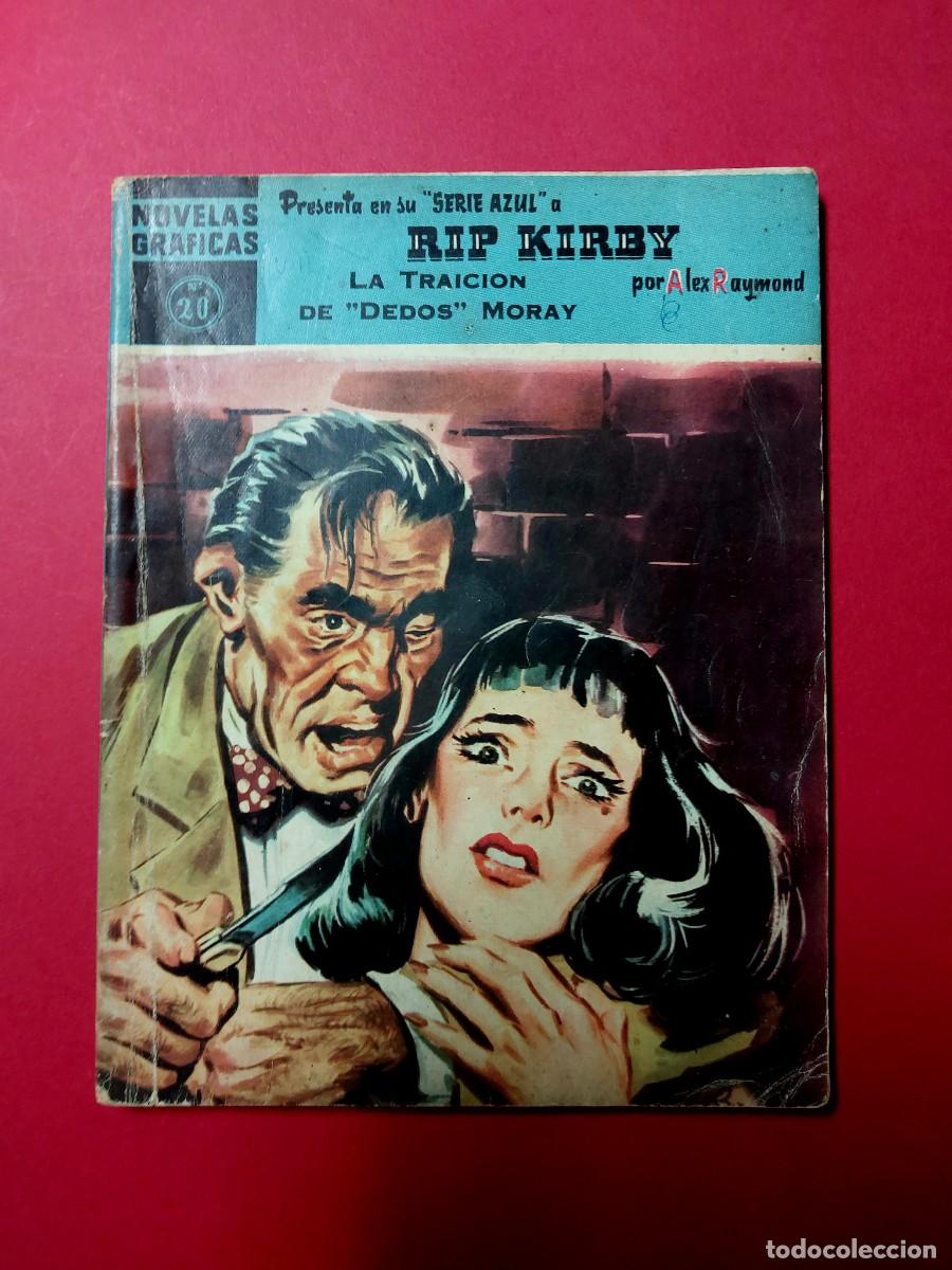 Tebeos: Rip Kirby Serie Azul N&ordm; 20 Editorial Dolar 1958 Ref Caj. - Foto 1