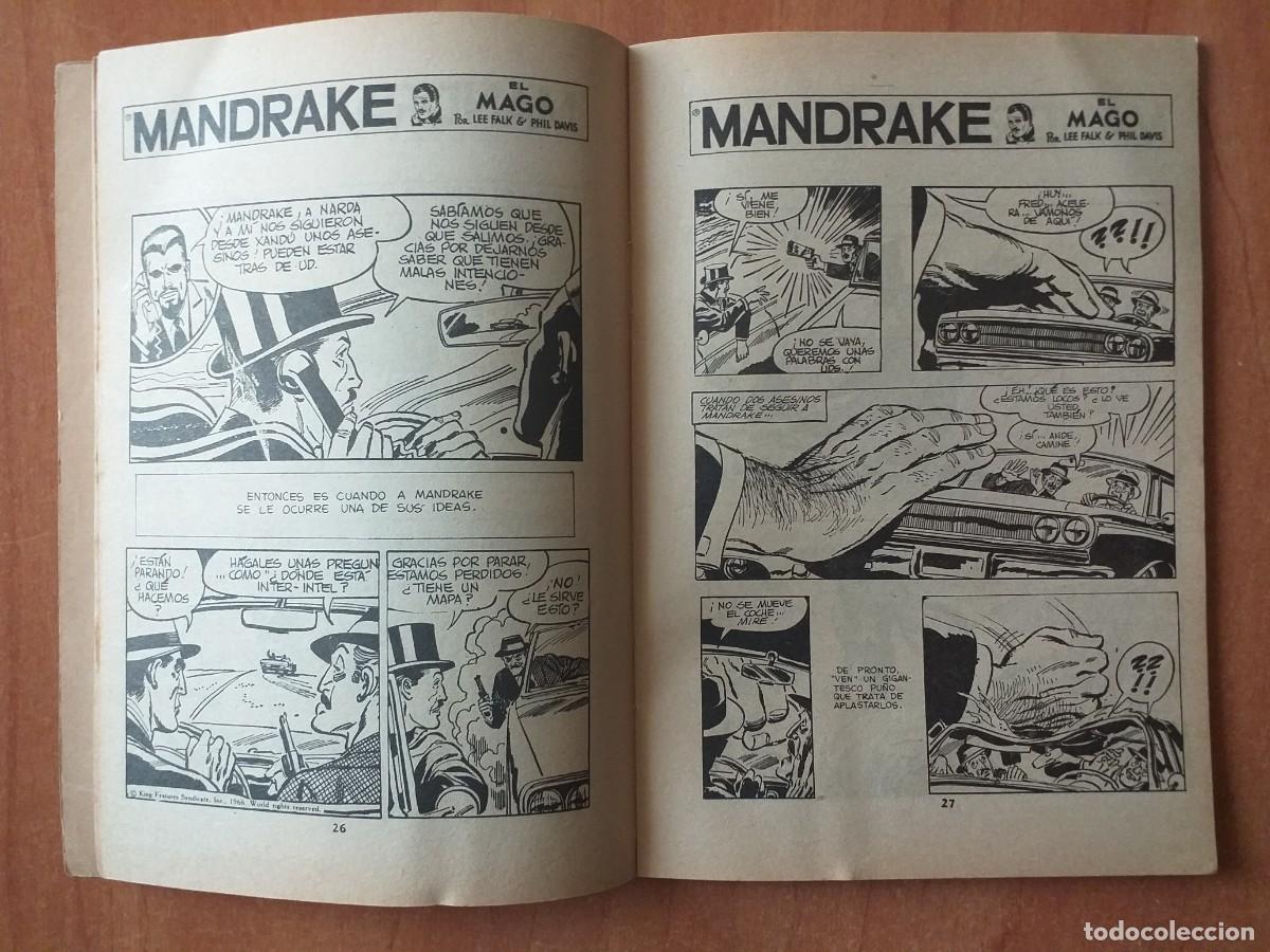 Tebeos: INTER-INTEL - MANDRAKE EL MAGO H&Eacute;ROE S MODERNOS - EDITORIAL D&Oacute;LAR N&ordm; 41 - Foto 2