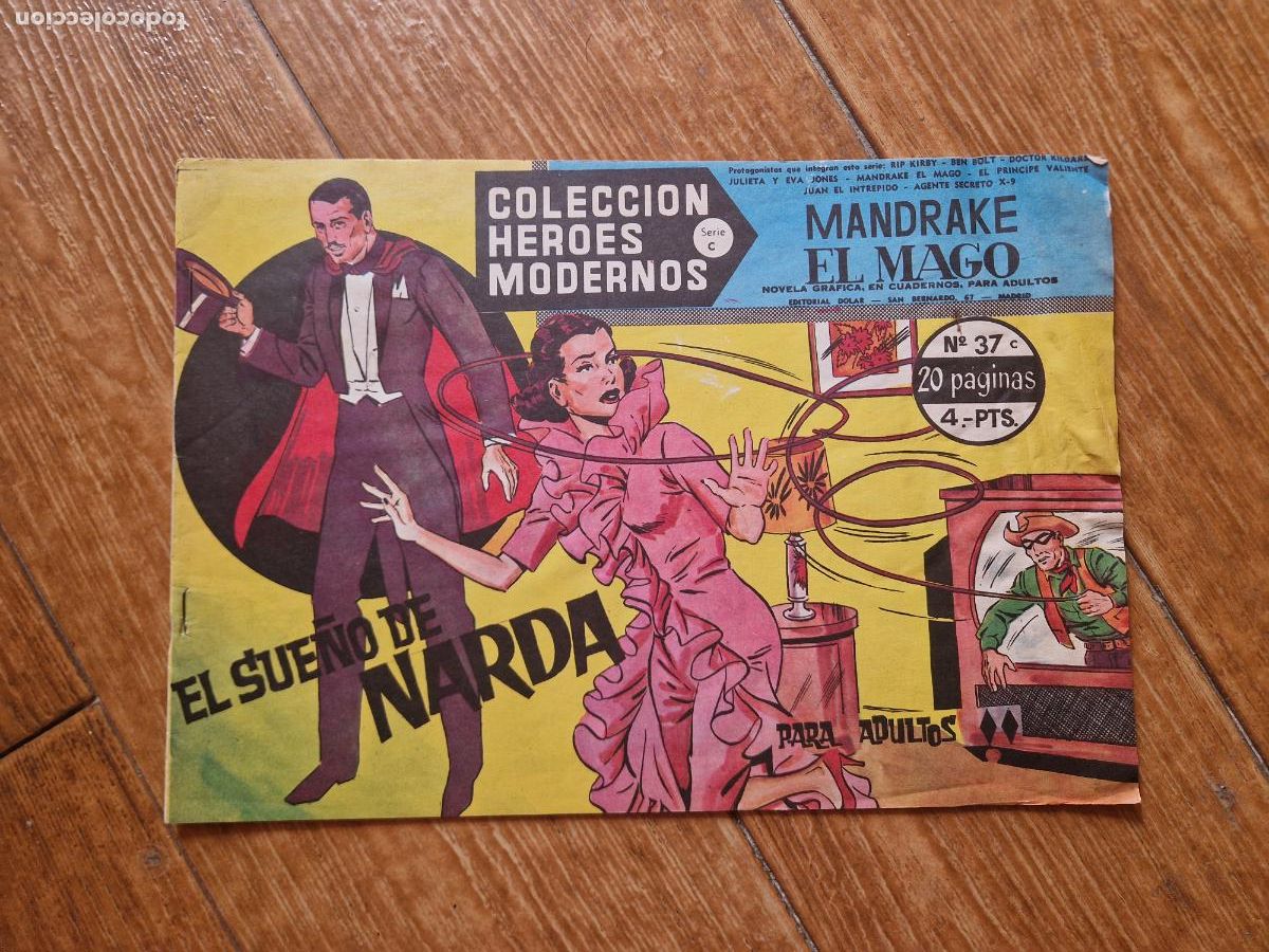 Tebeos: MANDRAKE HEROES MODERNOS DOLAR SERIE C N&ordm; 37 - Foto 1