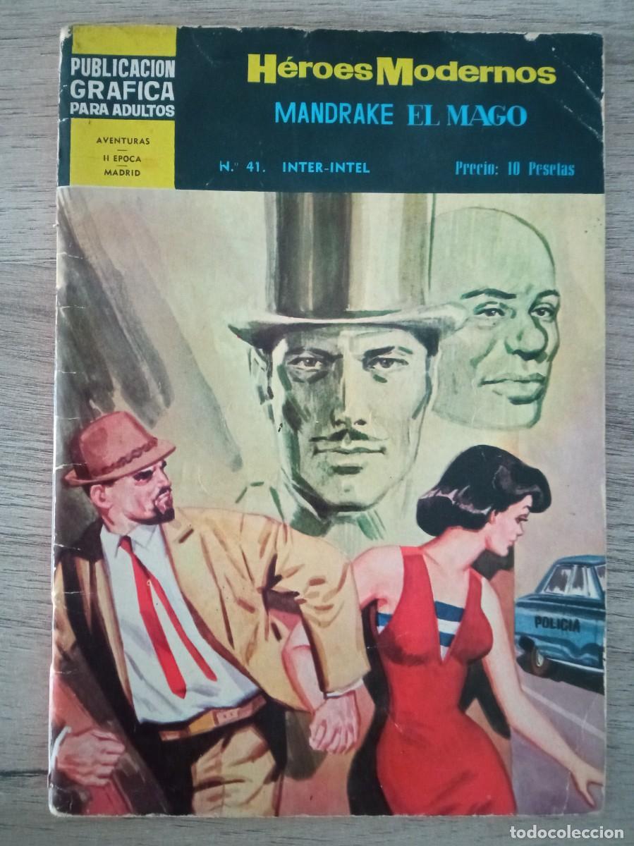 Tebeos: MANDRAKE EL MAGO, HEROES MODERNOS N&ordm; 41 - Foto 1