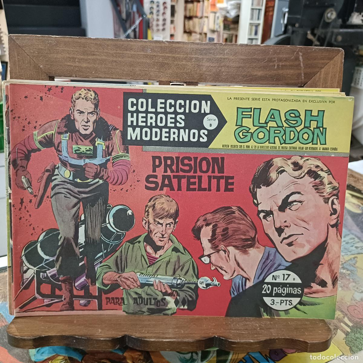 Tebeos: Colecci&oacute;n H&eacute;roes Modernos - Flash Gordon - Serie B, N&ordm; 17 - Ed. Dolar - Foto 1