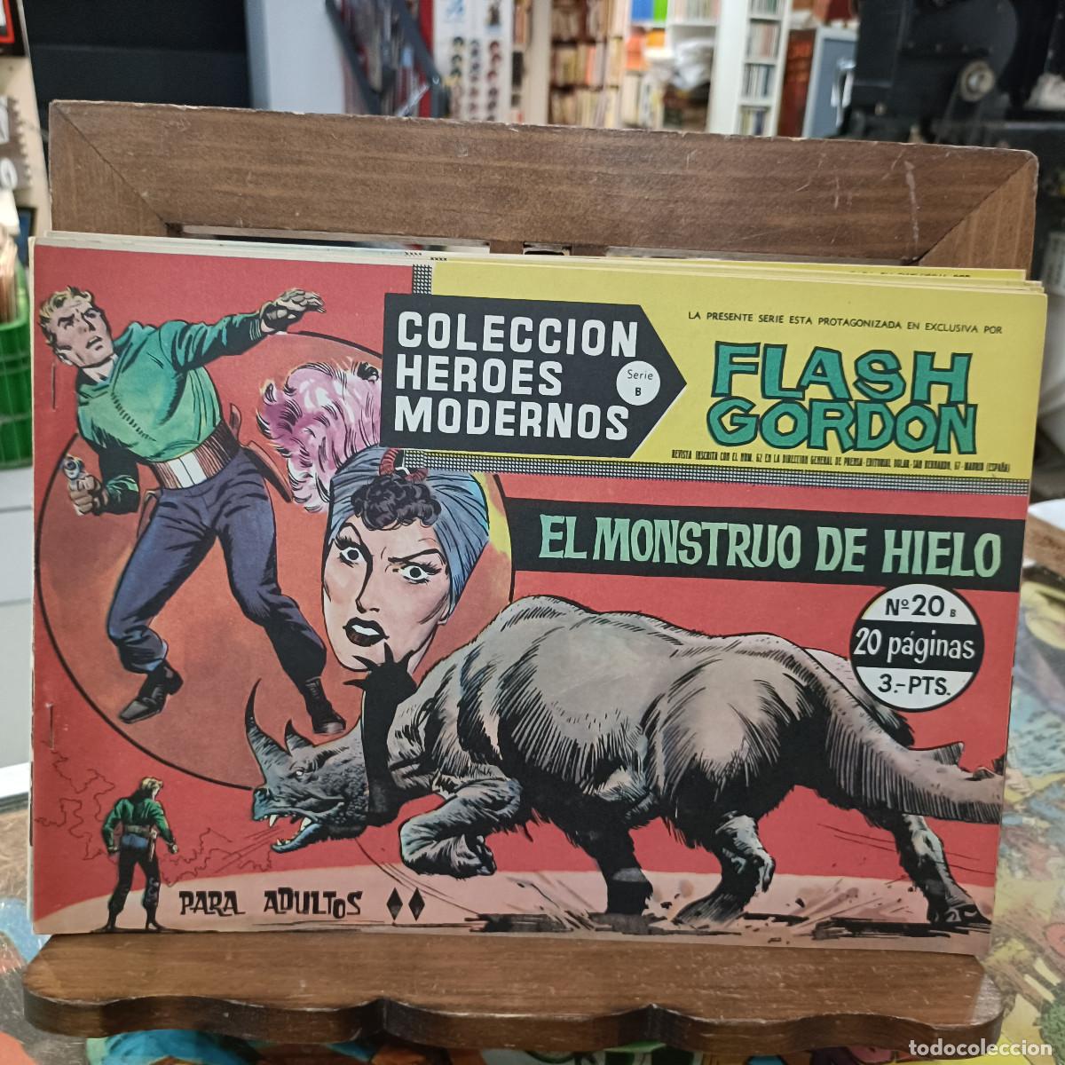 Tebeos: Colecci&oacute;n H&eacute;roes Modernos - Flash Gordon - Serie B, N&ordm; 20 - Ed. Dolar - Foto 1