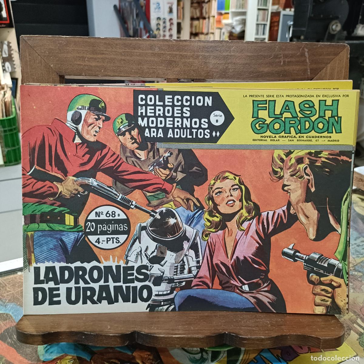 Tebeos: Colecci&oacute;n H&eacute;roes Modernos - Flash Gordon - Serie B, N&ordm; 68 - Ed. Dolar - Foto 1