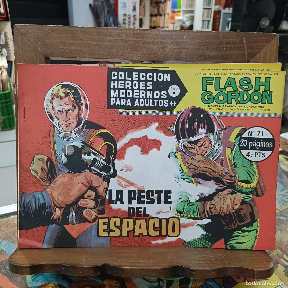 Tebeos: Colecci&oacute;n H&eacute;roes Modernos - Flash Gordon - Serie B, N&ordm; 71 - Ed. Dolar - Foto 1