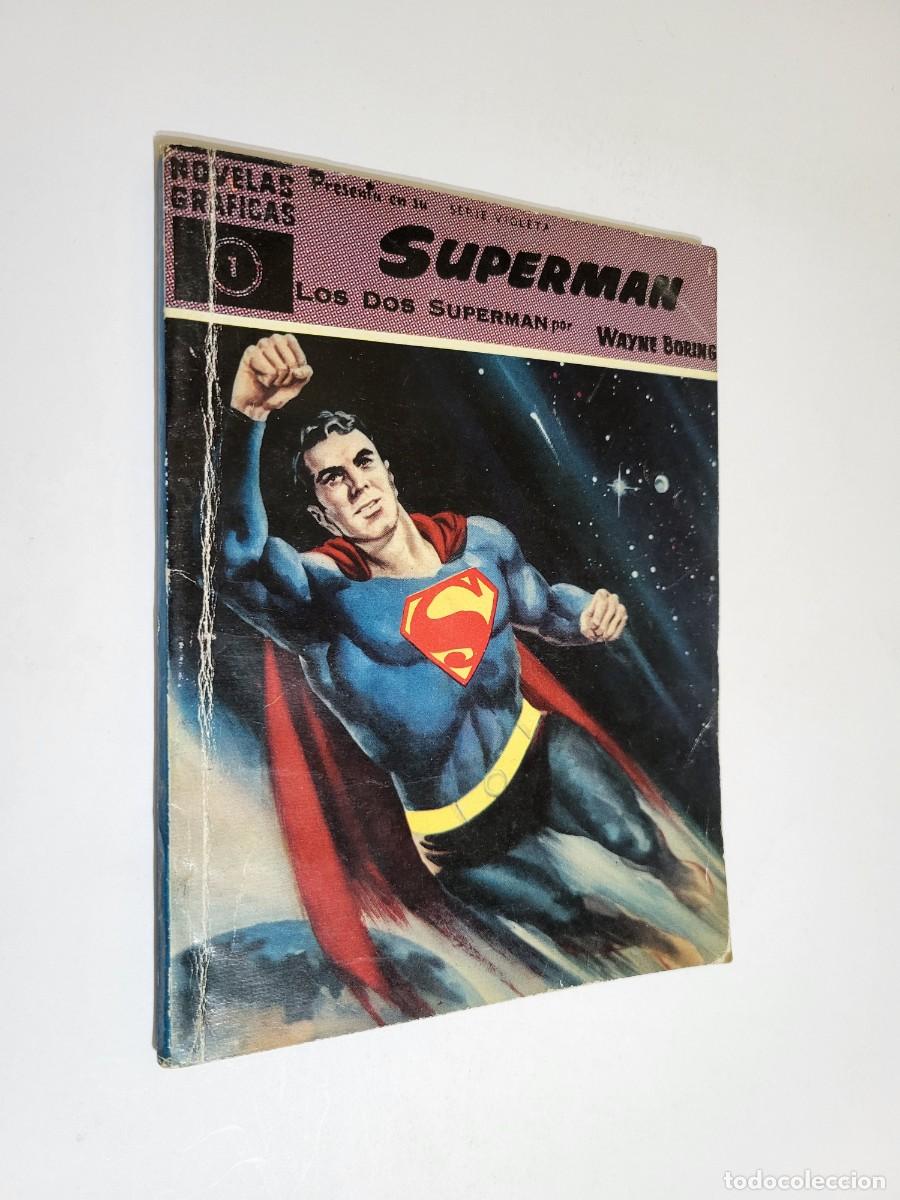 Tebeos: Superman, N&deg; 1, serie violeta, d&oacute;lar. J. P. - Foto 1