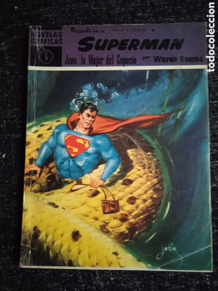 Tebeos: Superman n&ordm; 6 - JANE LA MUJER DEL ESPACIO -ed. Dolar - Foto 1