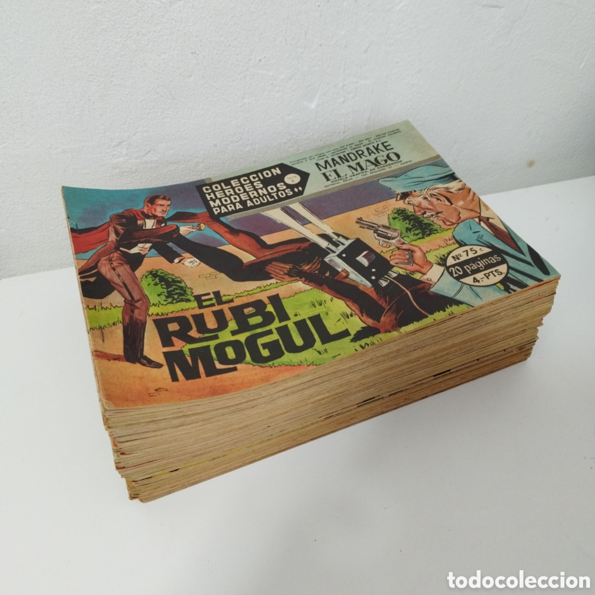 Tebeos: HEROES MODERNOS / SERIE C / COMPLETA / NUMEROS 2 AL 75 / FLASH GORDON / 1964 - Foto 1