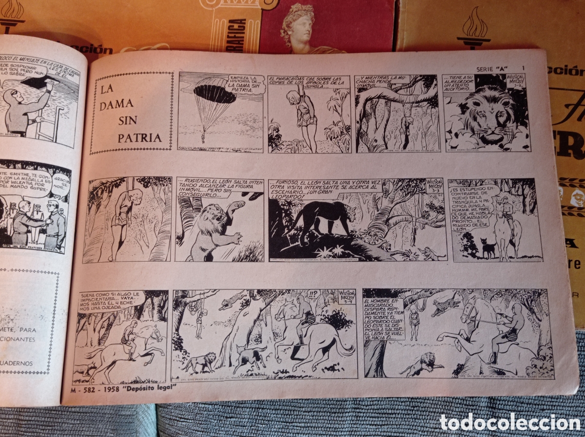 Tebeos: Lote 5 n&uacute;meros Colecci&oacute;n H&eacute;roes Modernos - Foto 4