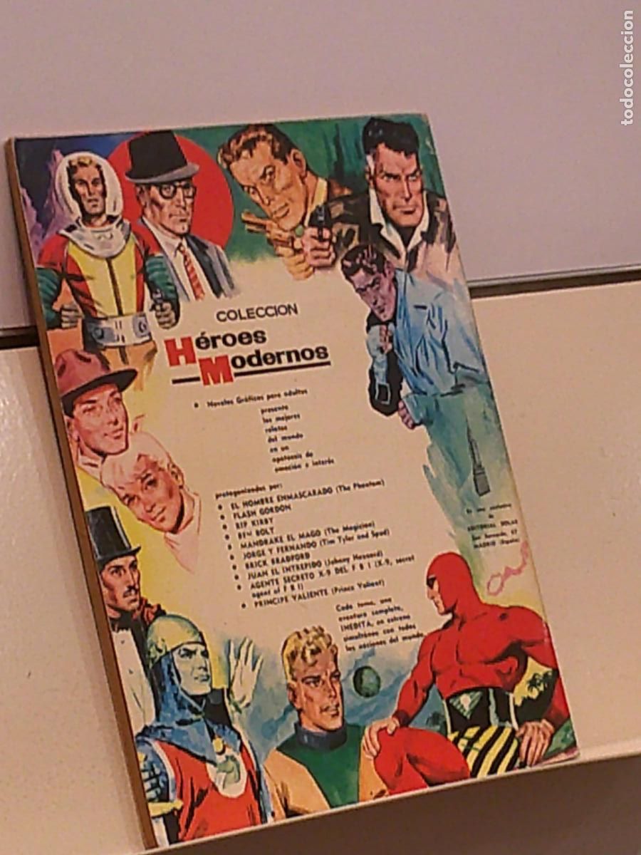 Tebeos: HEROES MODERNOS N&ordm; 5 BEN BOLT CHANTAJE ORIGINAL - DOLAR - Foto 2
