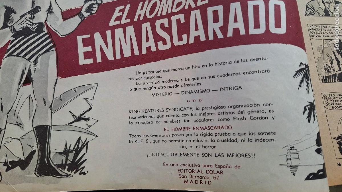 Tebeos: El HOMBRE ENMASCARADO COMPLETA - Foto 2