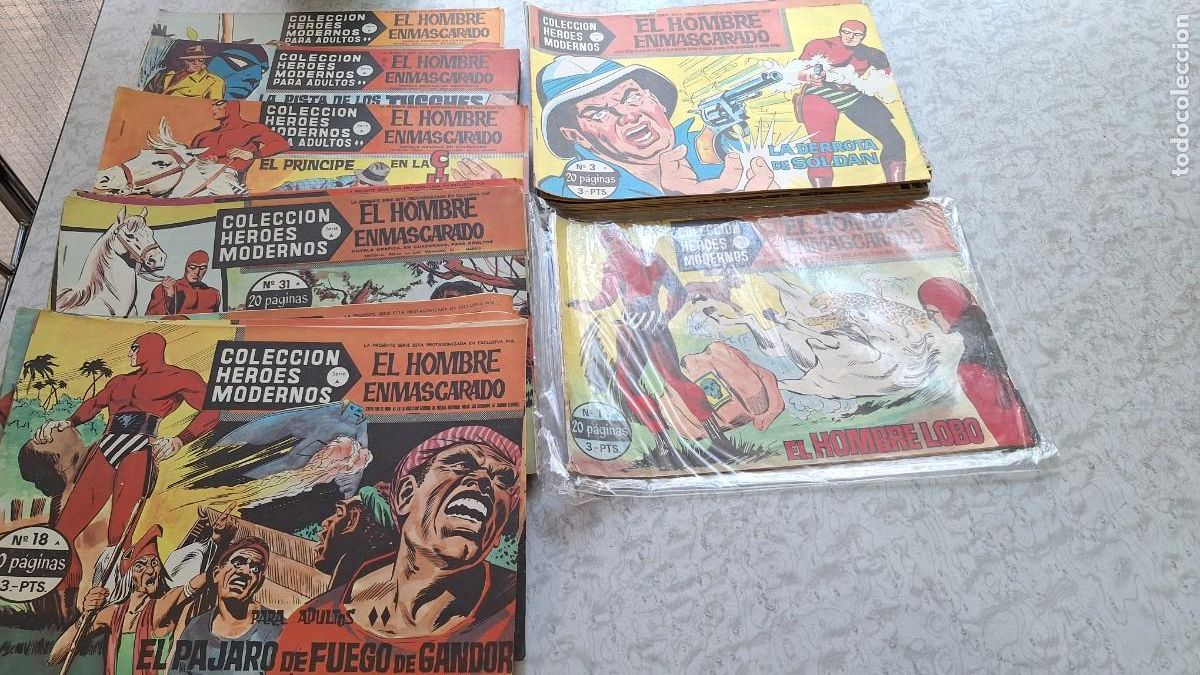 Tebeos: El HOMBRE ENMASCARADO COMPLETA - Foto 3