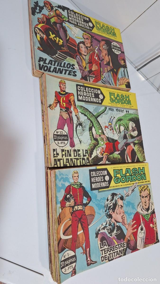 Tebeos: Heroes Modernos Flash Gordon completa 75 num - Foto 3