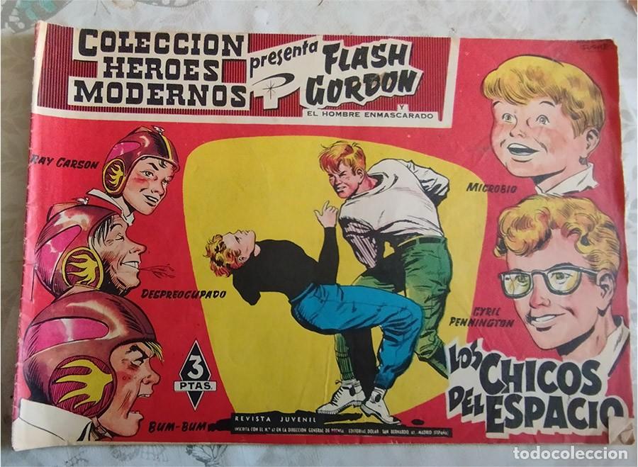 Tebeos: FLASH GORDON N.&ordm; 18 LOS CHICOS DEL ESPACIO Ed. D&Oacute;LAR COL. HEROES MODERNOS - Foto 1