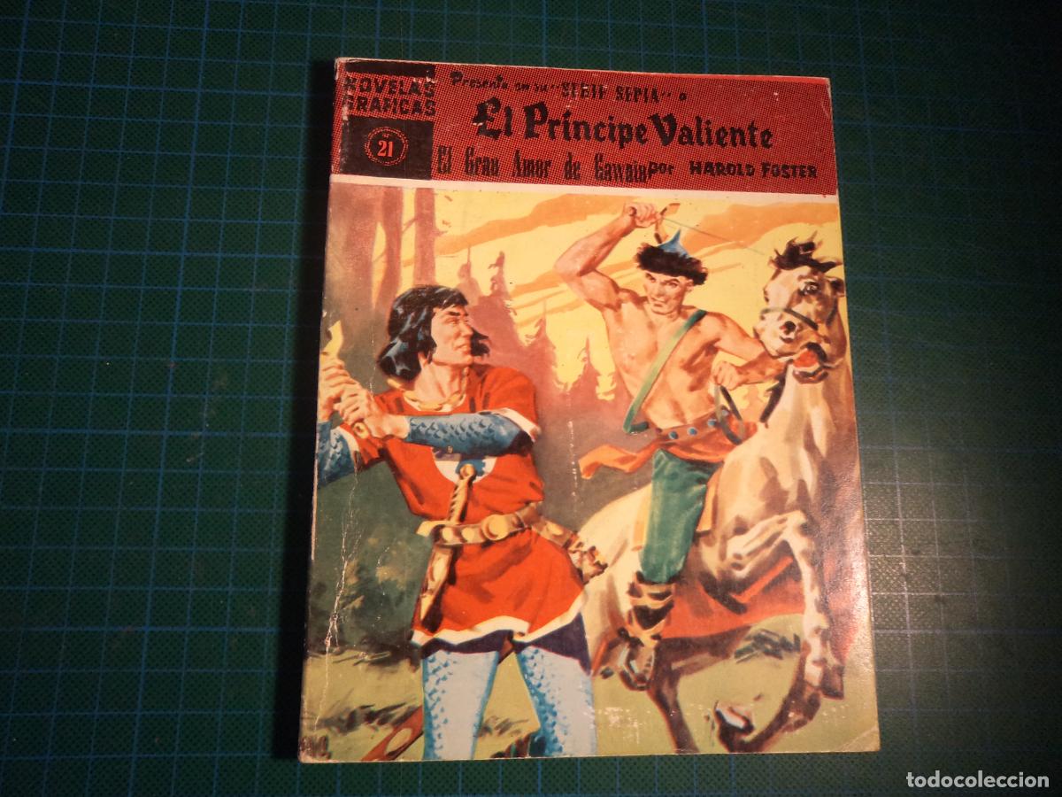 Tebeos: El principe valiente. N&ordm; 21. Serie Sepia. Dolar. - Foto 1