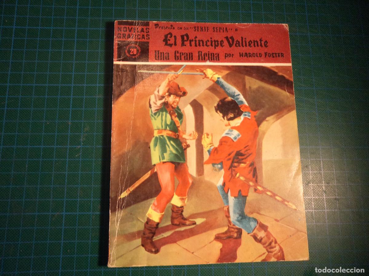 Tebeos: El principe valiente. N&ordm; 20. Serie Sepia. Dolar. - Foto 1