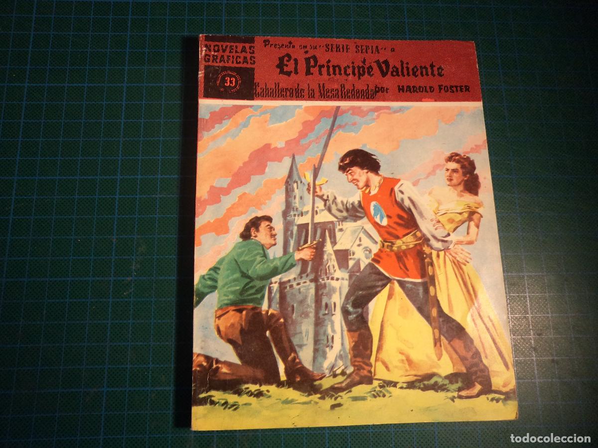 Tebeos: El principe valiente. N&ordm; 33. Serie Sepia. Dolar. - Foto 1