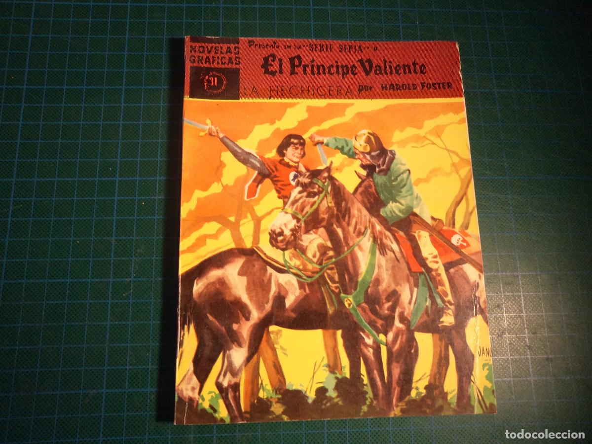 Tebeos: El principe valiente. N&ordm; 31. Serie Sepia. Dolar. - Foto 1