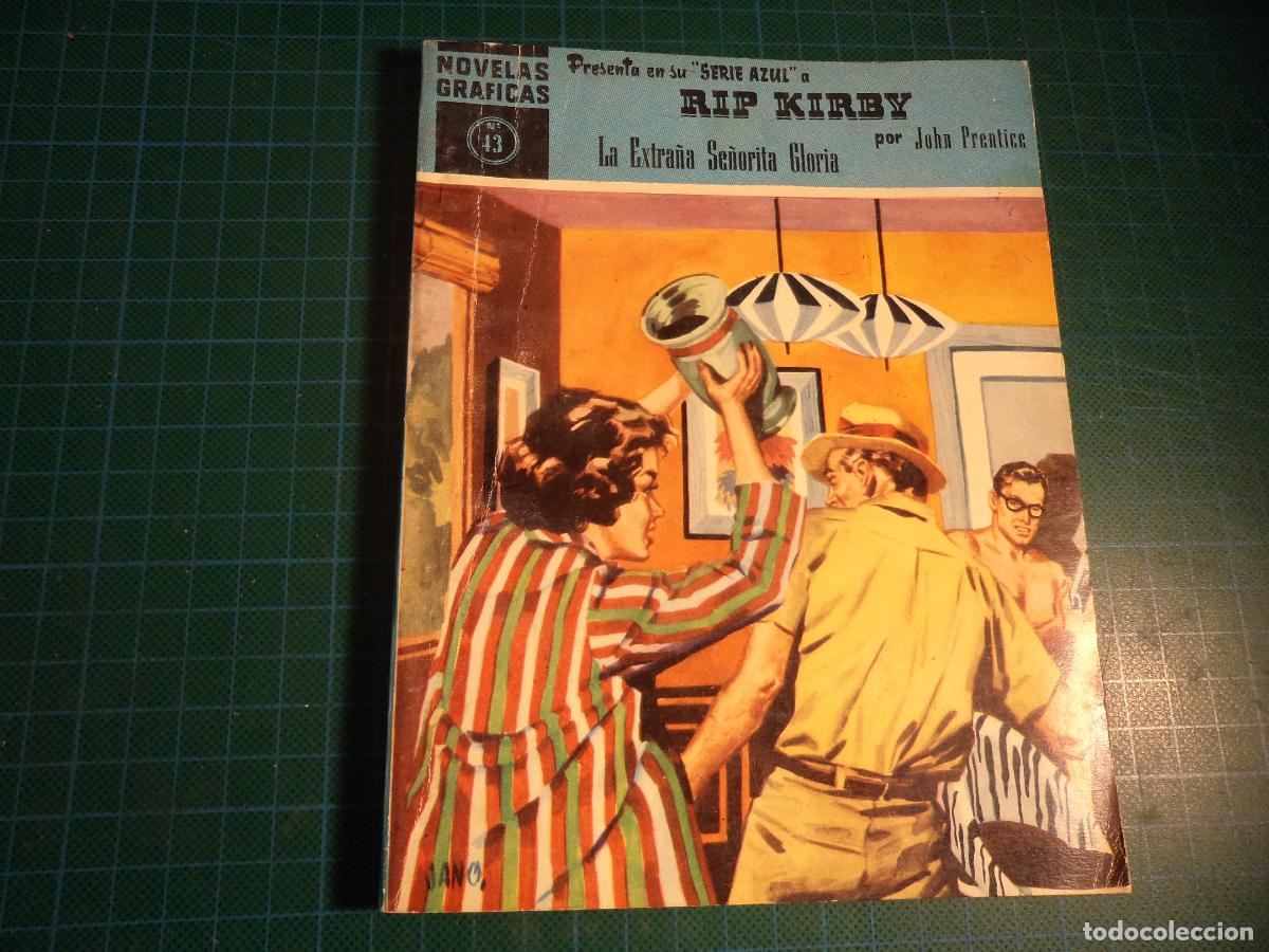 Tebeos: Rip Kirby. N&ordm; 43. Serie azul. Dolar. - Foto 1