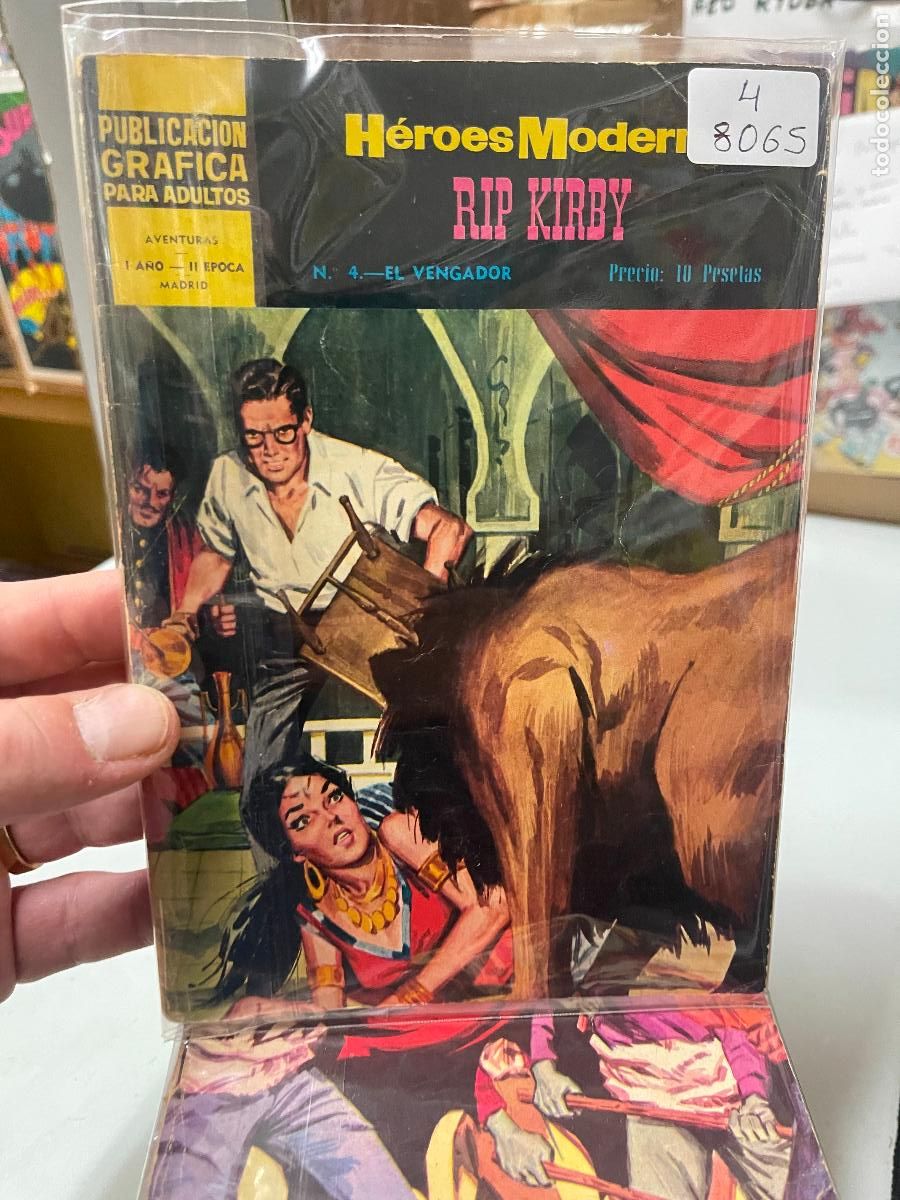 Tebeos: RIP KIRBY DOLAR NUMERO 4 NORMAL ESTADO - Foto 1