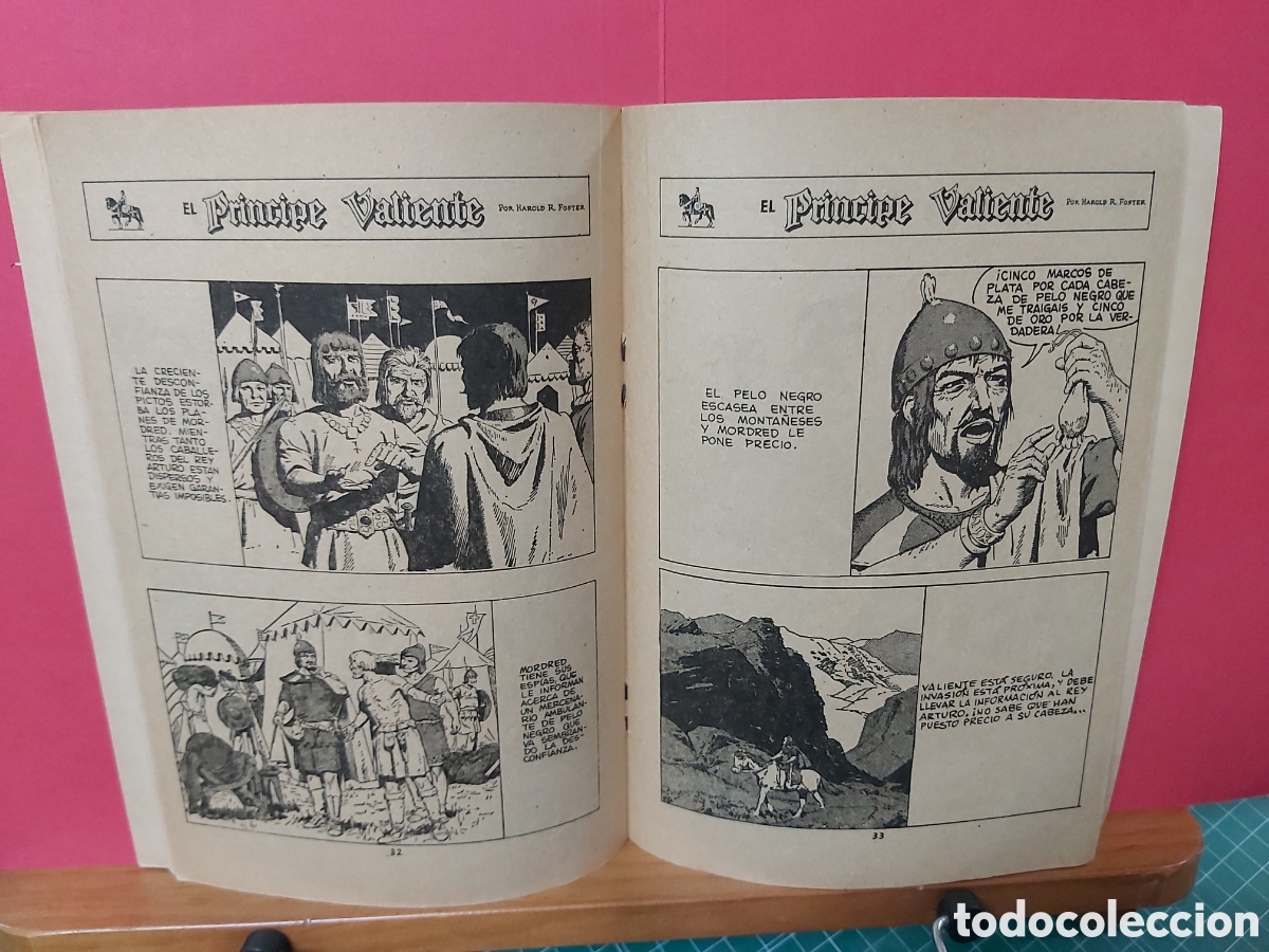 Tebeos: * HEROES MODERNOS * EL PRINCIPE VALIENTE N&ordm; 46.* DOLAR II EPOCA 1966 * - Foto 2