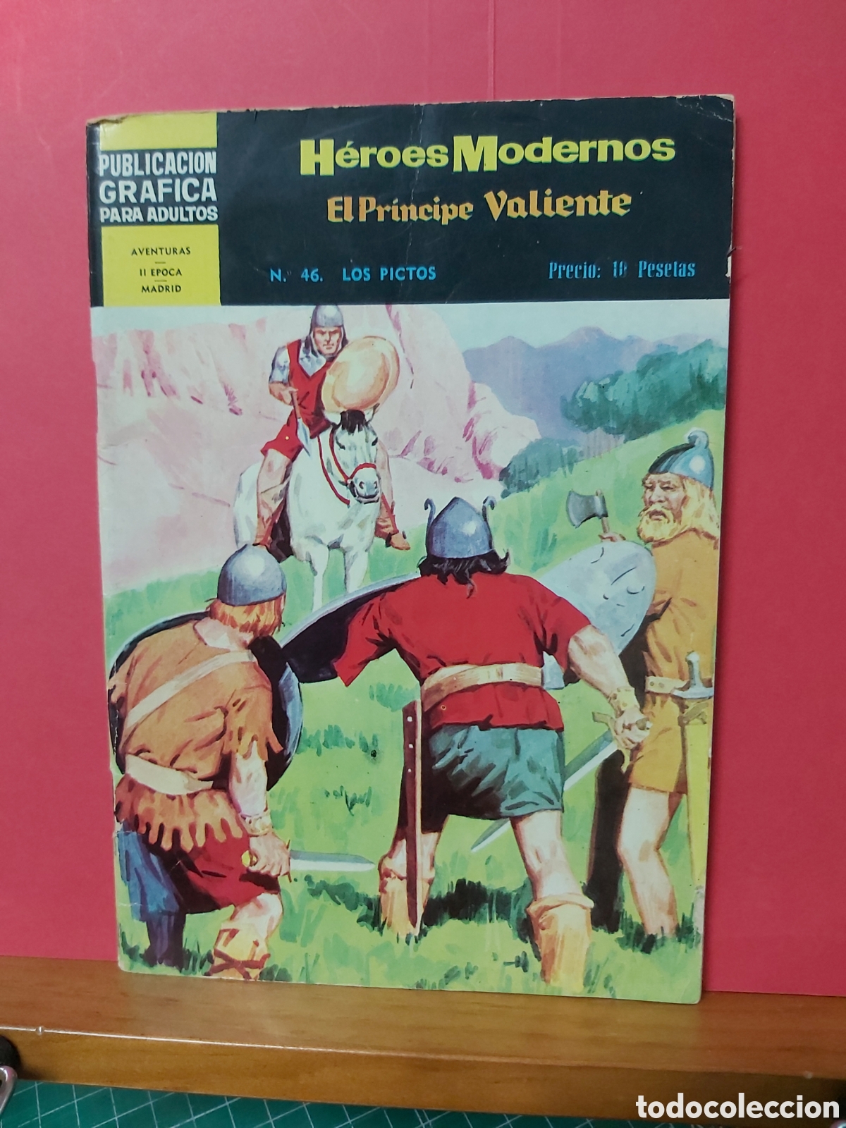 Tebeos: * HEROES MODERNOS * EL PRINCIPE VALIENTE N&ordm; 46.* DOLAR II EPOCA 1966 * - Foto 1