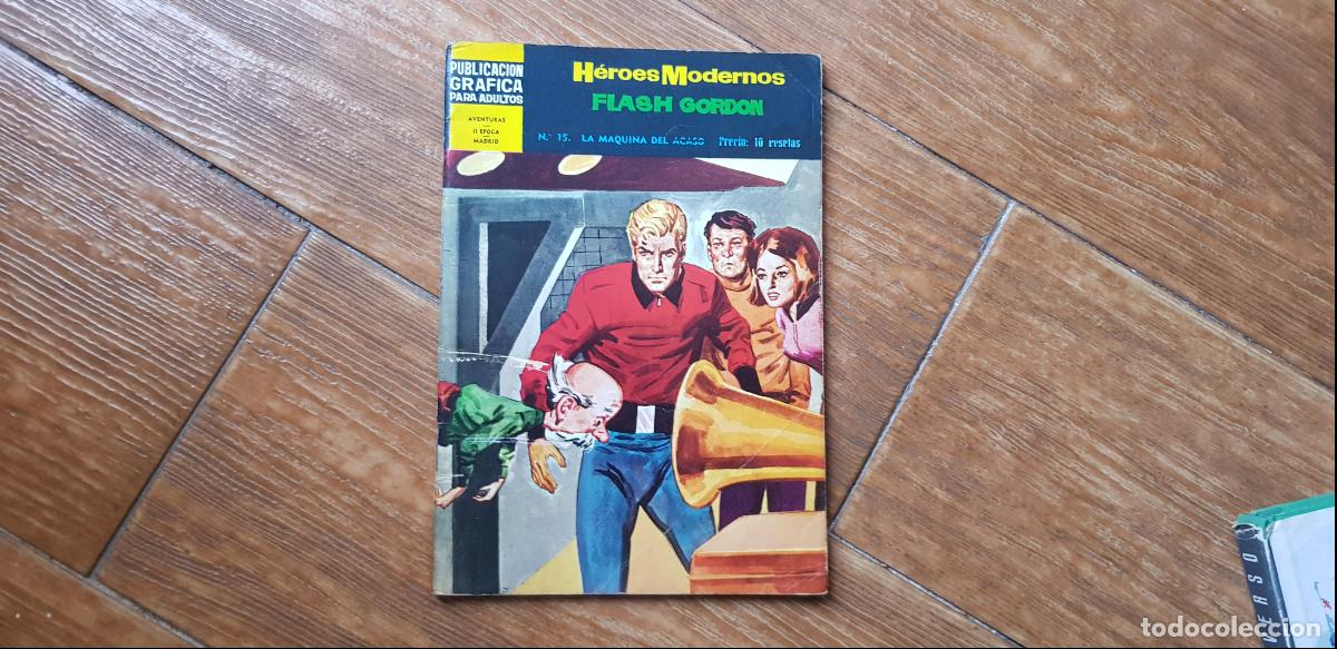 Tebeos: HEROES MODERNOS - FLASH GORDON N&ordm; 15 - EDITORIAL DOLAR - Foto 1