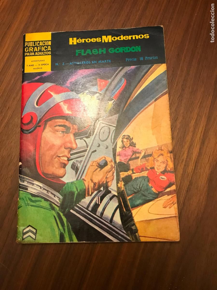 Tebeos: H&Eacute;RES MODERNOS II &Eacute;POCA N&ordm; 2 , FLASH GORDON , EDITORIAL D&Oacute;LAR - Foto 1