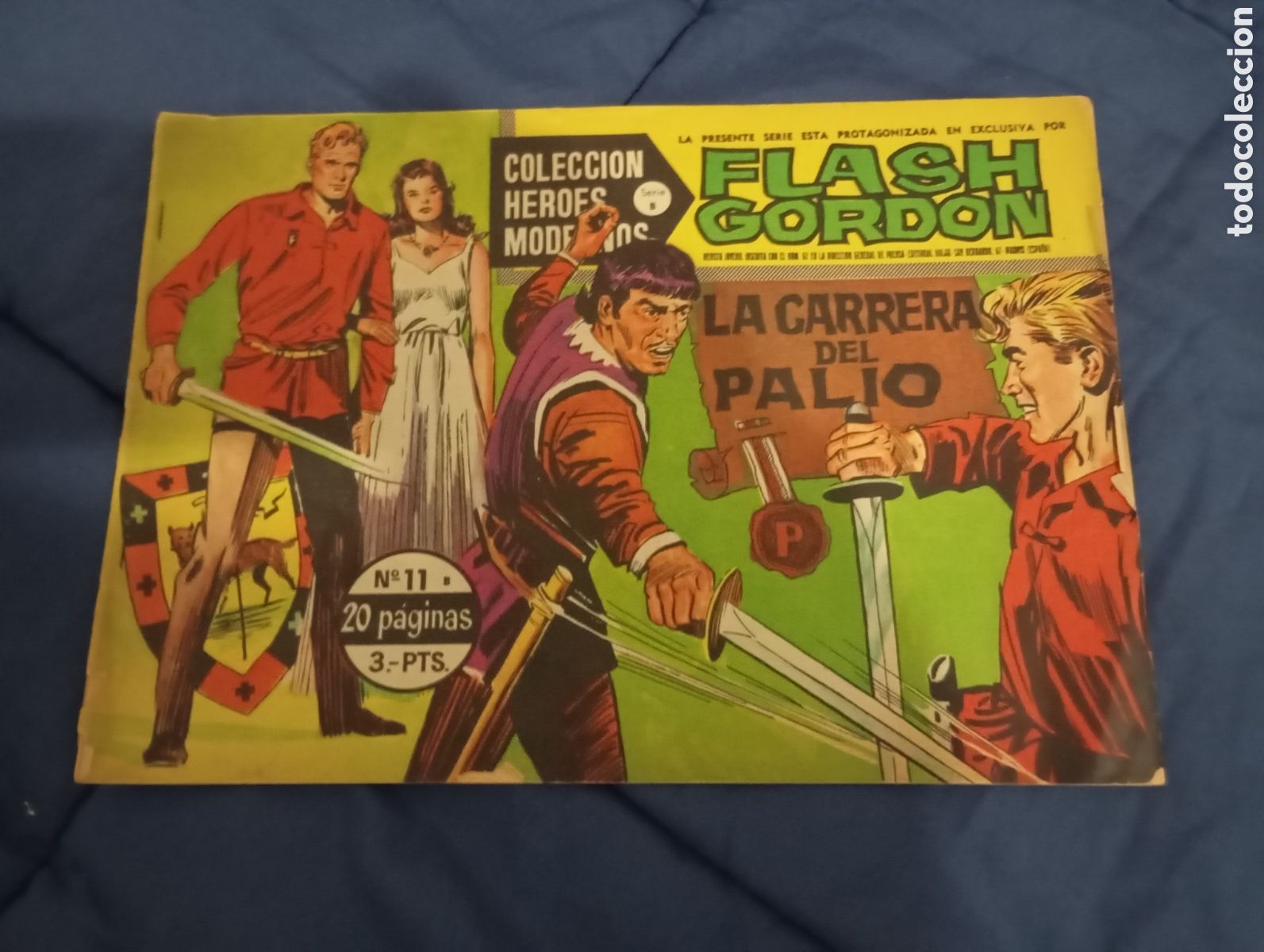Tebeos: FLASH GORDON N&ordm; 11 - COLECCI&Oacute;N H&Eacute;ROES MODERNOS SERIE B - Foto 1