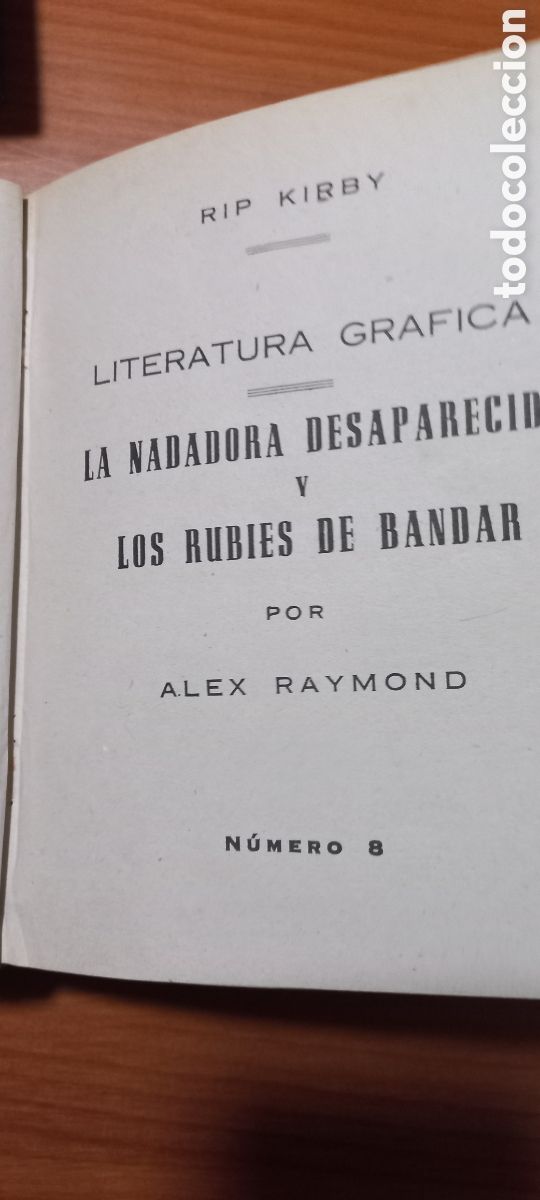 Tebeos: Rip Kirby A. Raymond Editorial Dolar Tomo II 1959 - Foto 4