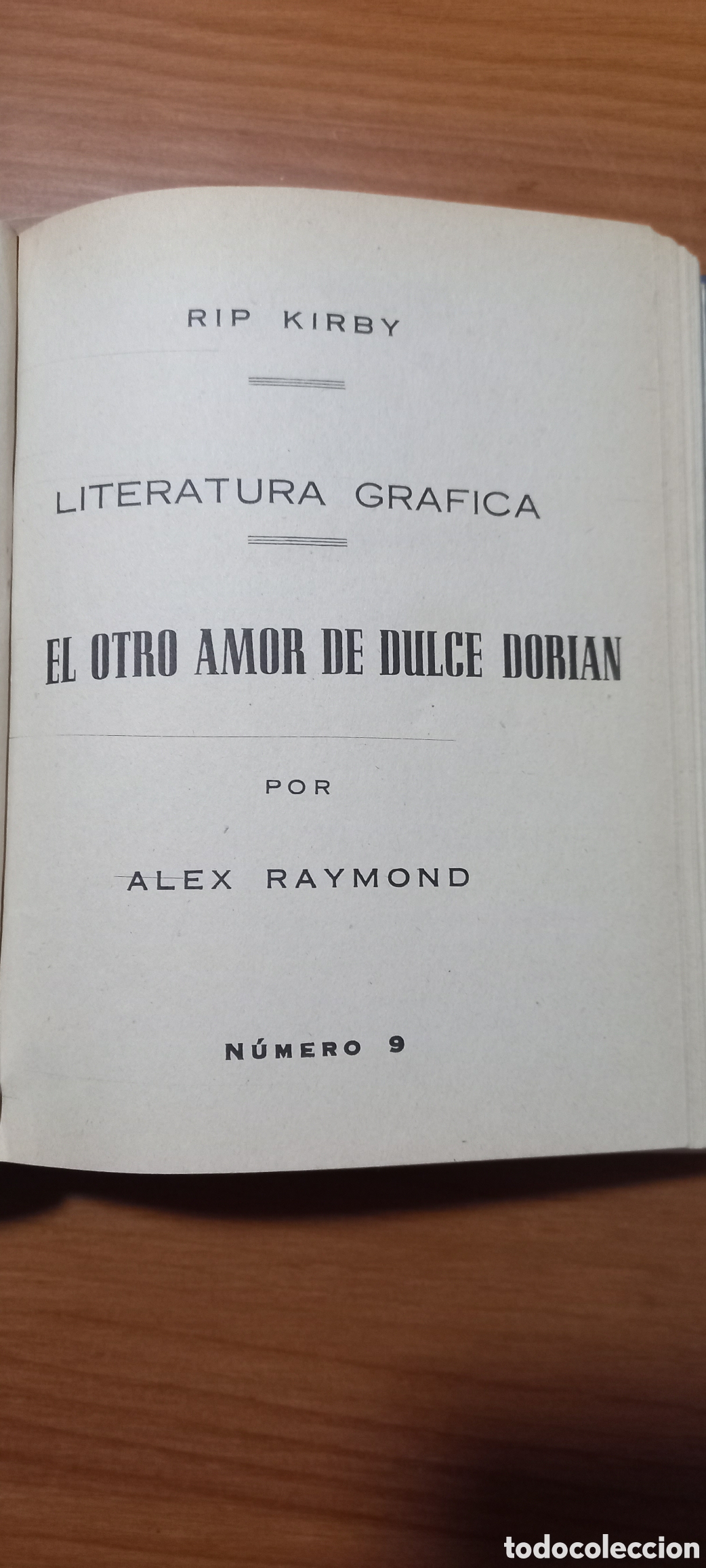 Tebeos: Rip Kirby A. Raymond Editorial Dolar Tomo II 1959 - Foto 5