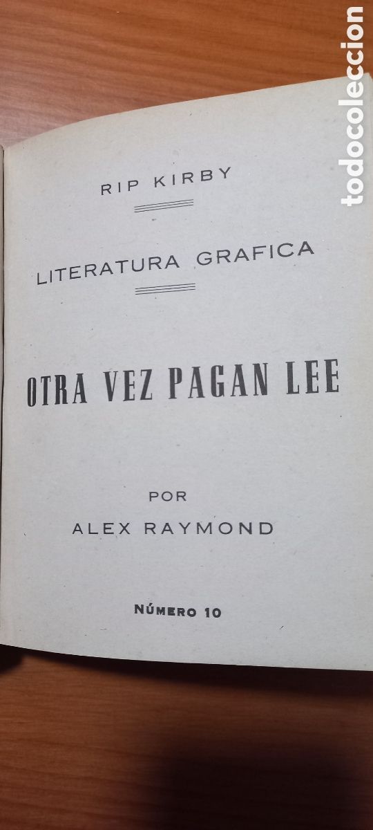 Tebeos: Rip Kirby A. Raymond Editorial Dolar Tomo II 1959 - Foto 7