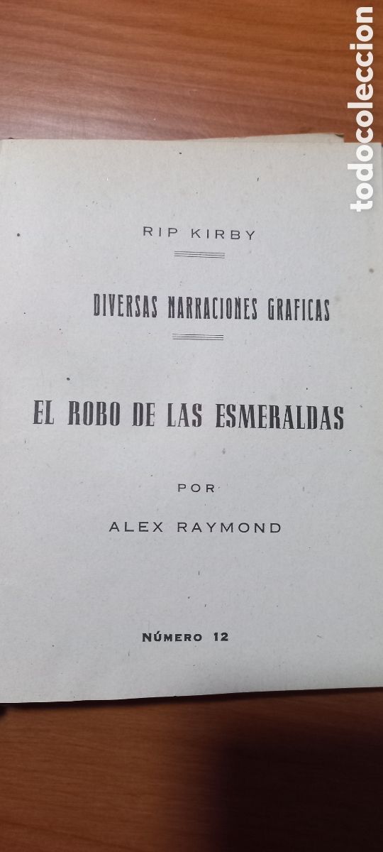 Tebeos: Rip Kirby A. Raymond Editorial Dolar Tomo II 1959 - Foto 8