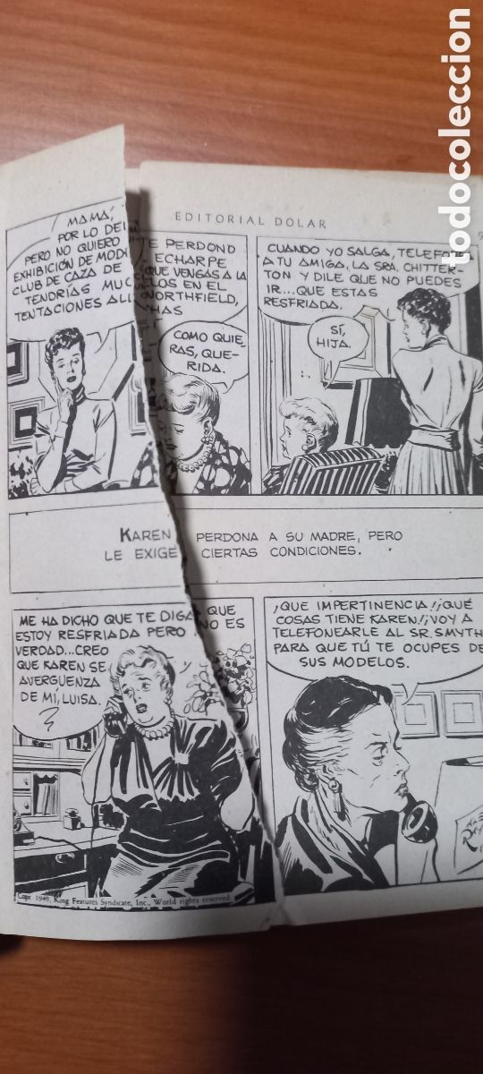 Tebeos: Rip Kirby A. Raymond Editorial Dolar Tomo II 1959 - Foto 11