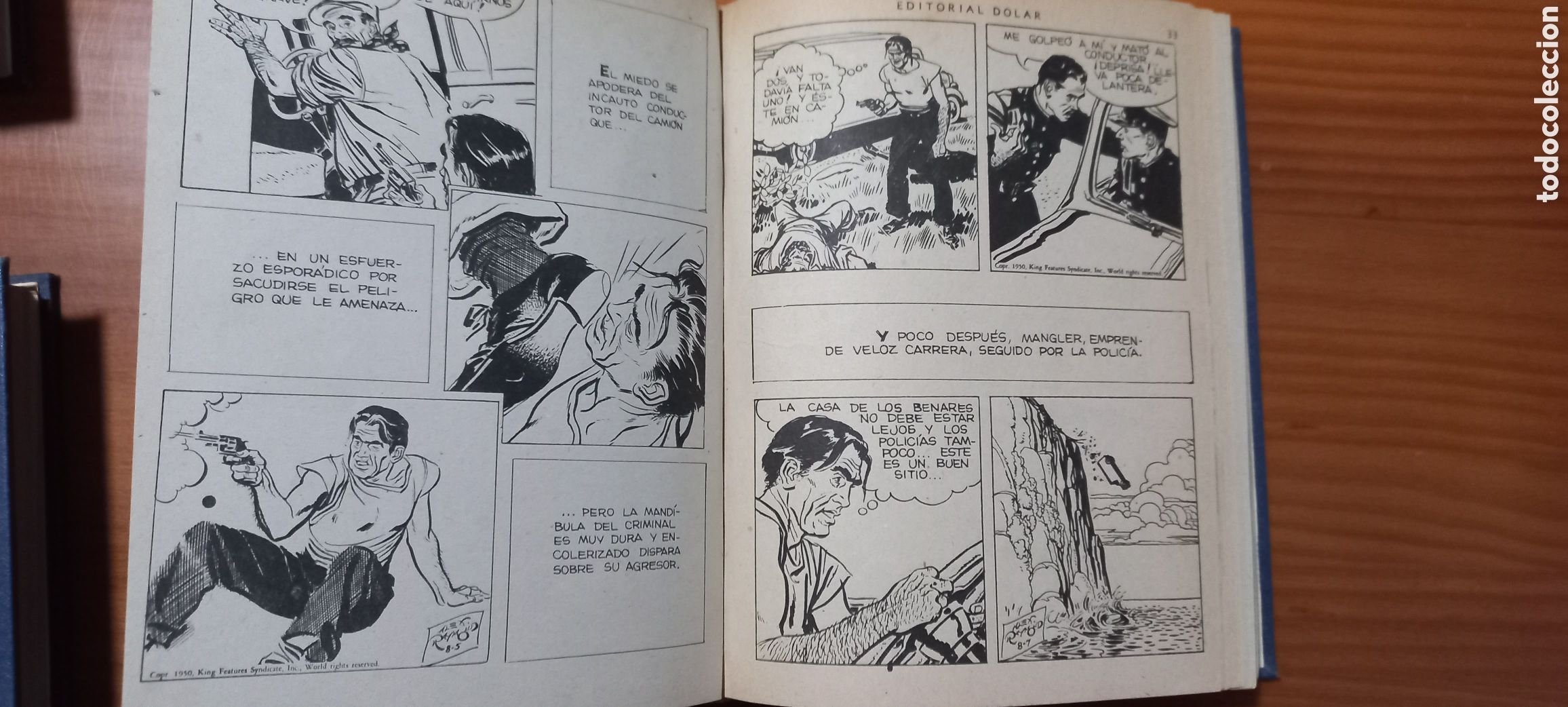 Tebeos: Rip Kirby A. Raymond Editorial Dolar Tomo II 1959 - Foto 10