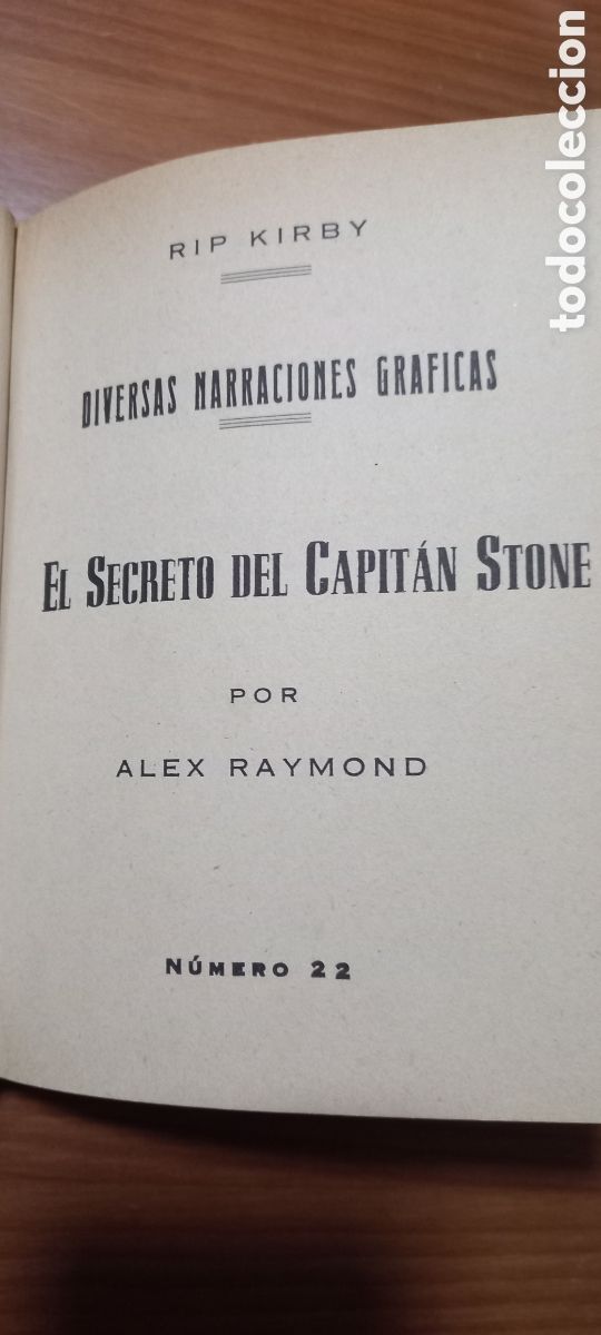 Tebeos: Rip Kirby A. Raymond Editorial Dolar Tomo IV 1959 - Foto 6