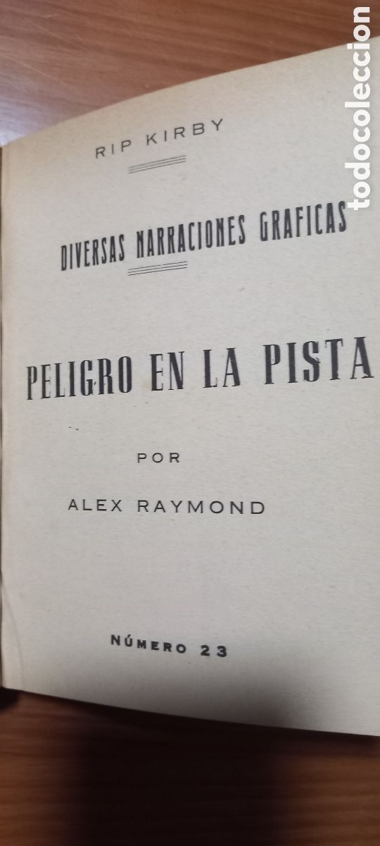 Tebeos: Rip Kirby A. Raymond Editorial Dolar Tomo IV 1959 - Foto 8