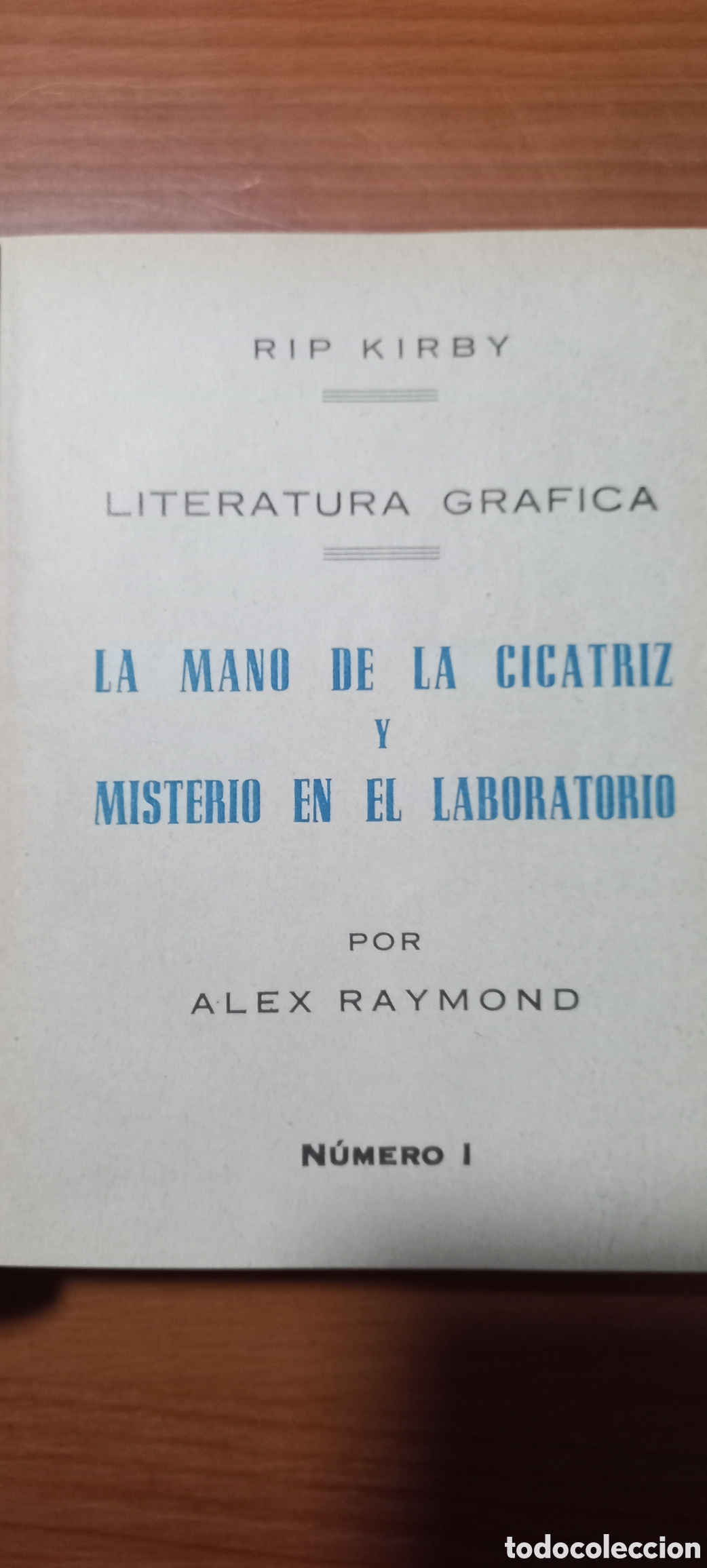 Tebeos: Rip Kirby A. Raymond Editorial Dolar Tomo I 1959 - Foto 5