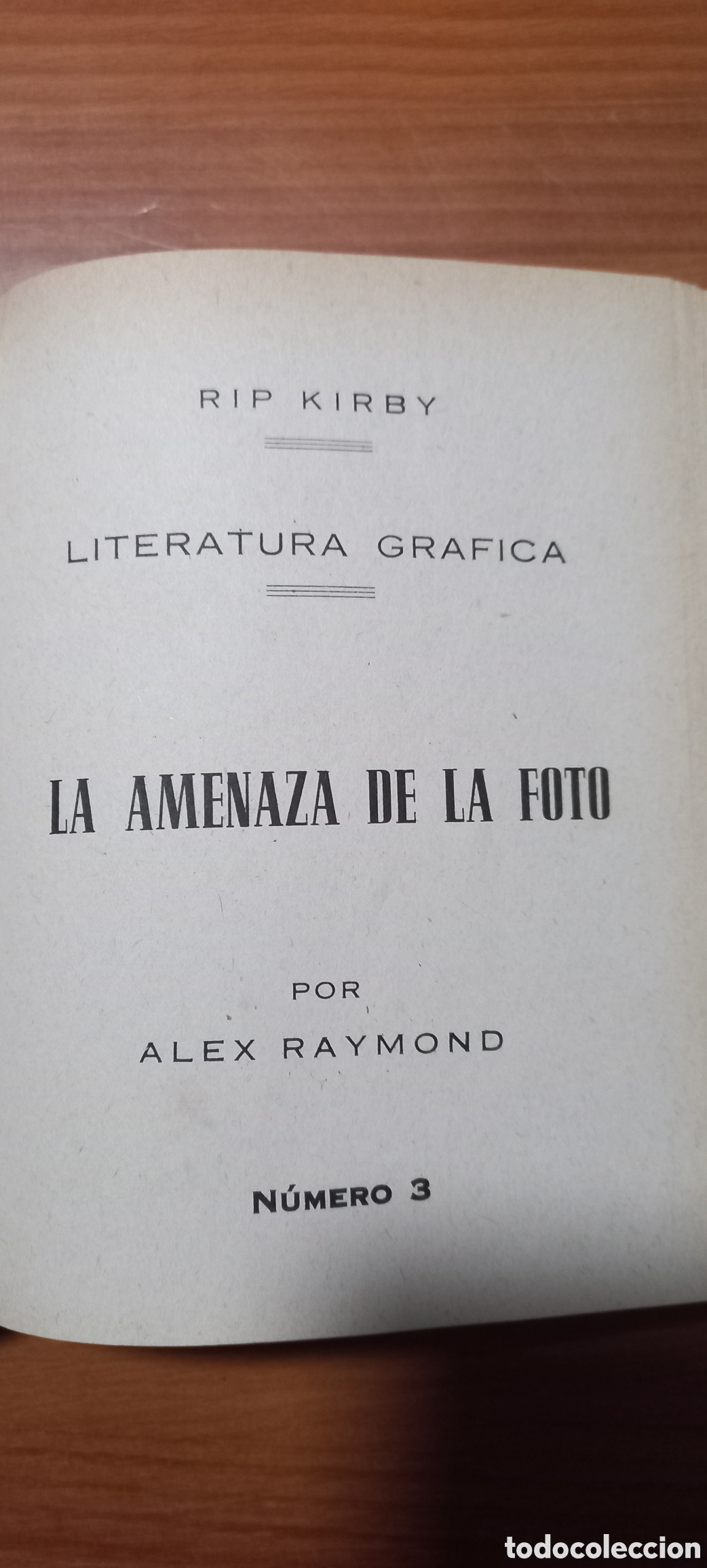 Tebeos: Rip Kirby A. Raymond Editorial Dolar Tomo I 1959 - Foto 8