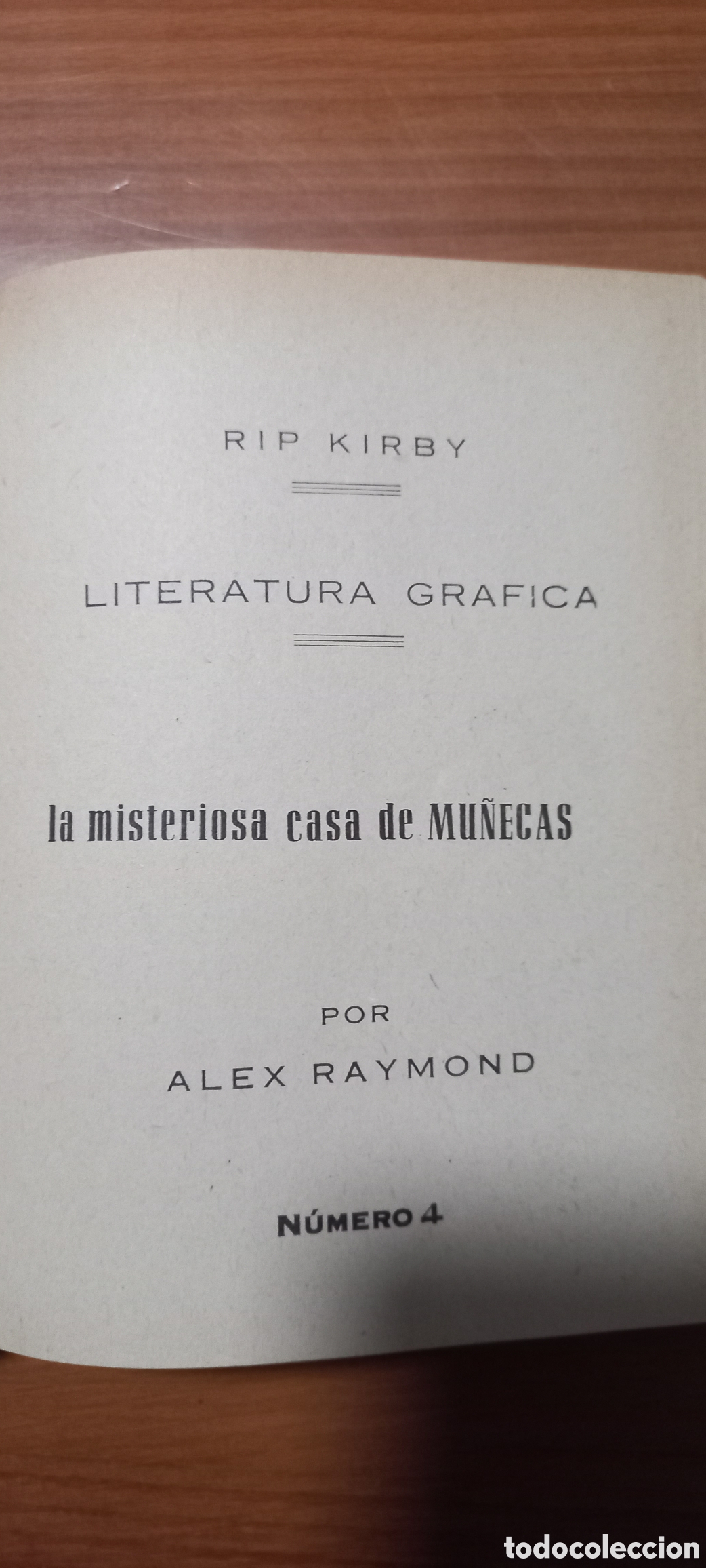 Tebeos: Rip Kirby A. Raymond Editorial Dolar Tomo I 1959 - Foto 9