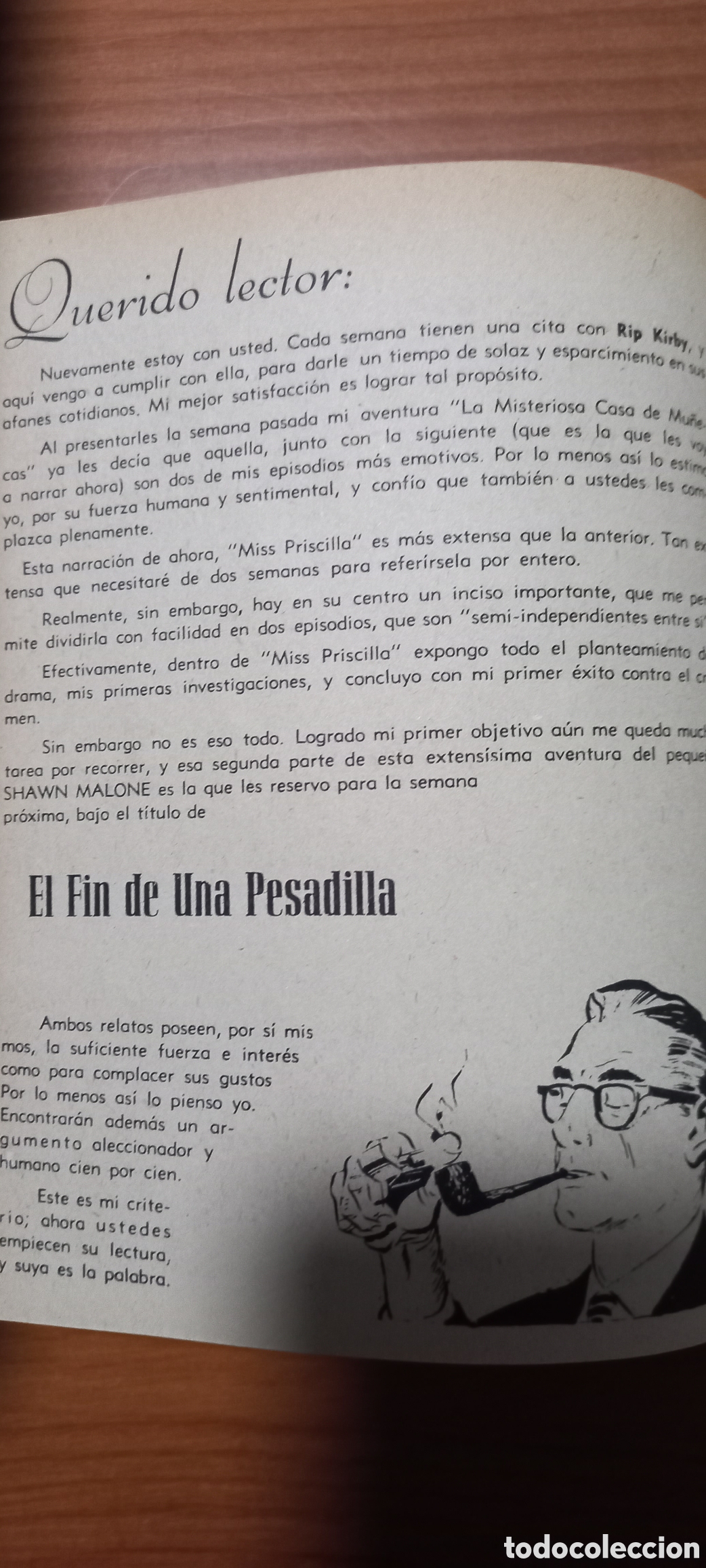 Tebeos: Rip Kirby A. Raymond Editorial Dolar Tomo I 1959 - Foto 10