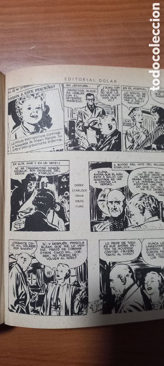 Tebeos: Rip Kirby A. Raymond Editorial Dolar Tomo I 1959 - Foto 12