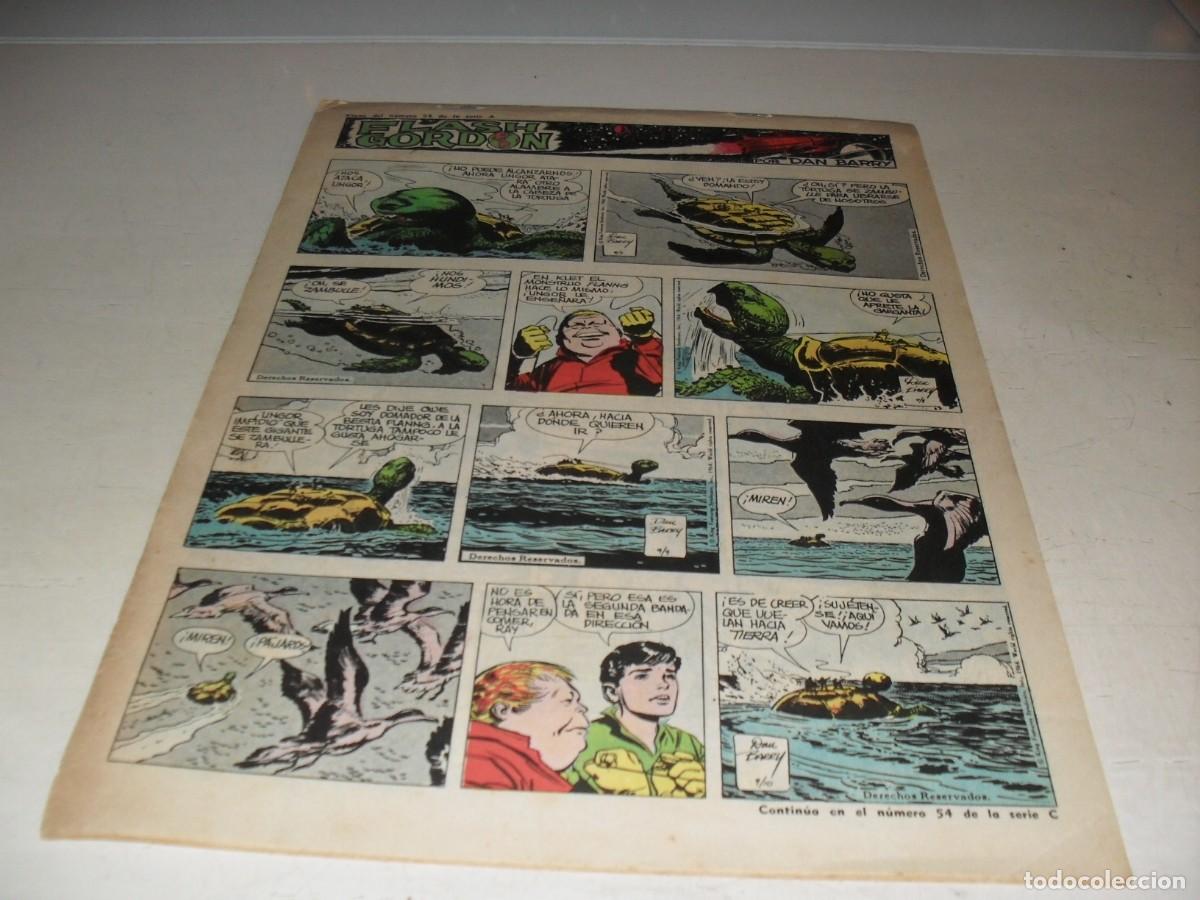 Tebeos: FLASH GORDON,SERIE B,N&ordm; 54 EL PENDULO DEL TIEMPO,(DE 75),DOLAR,1964 - Foto 2