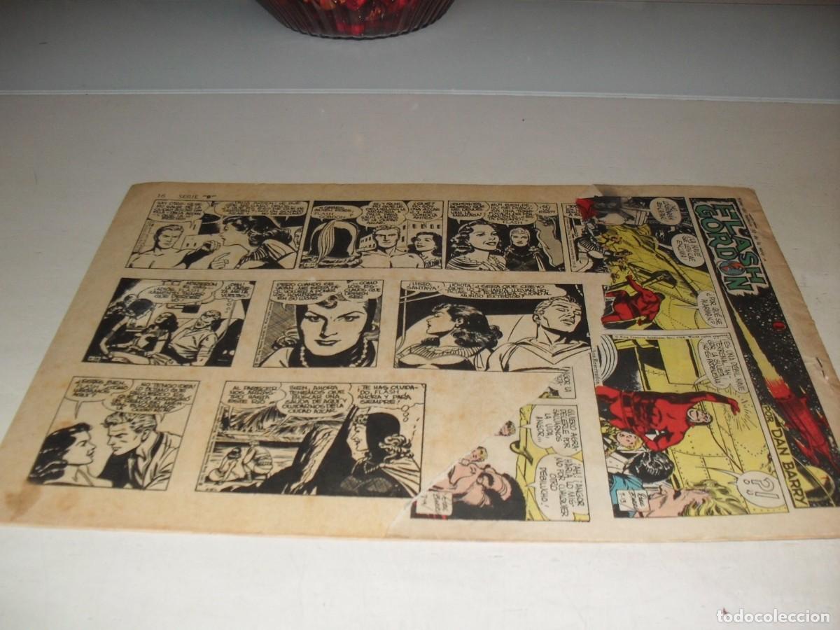 Tebeos: FLASH GORDON,SERIE B,N&ordm; 50 LAS AMAZONAS,(DE 75),DOLAR,1964 - Foto 2