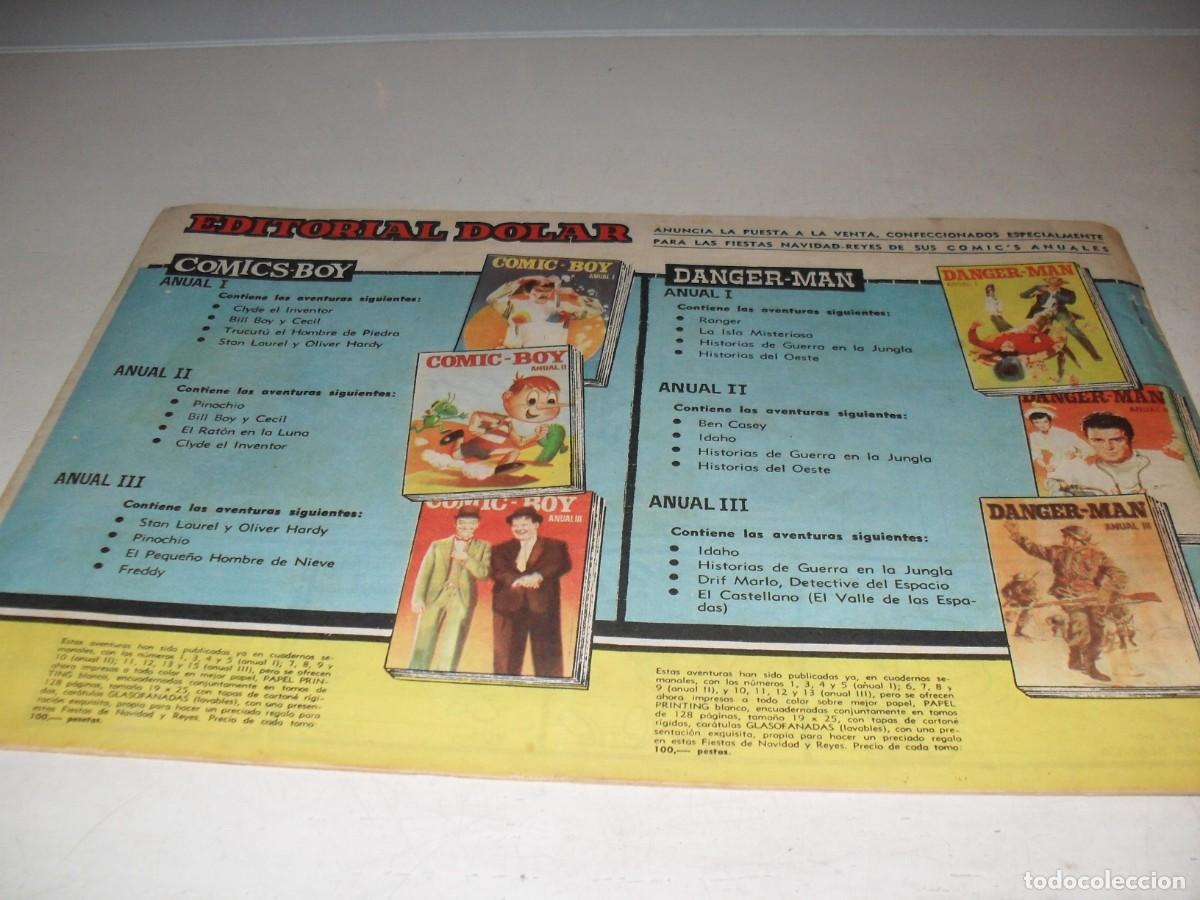 Tebeos: FLASH GORDON,SERIE B,N&ordm; 47 EL PACIFISMO,(DE 75),DOLAR,1964 - Foto 2