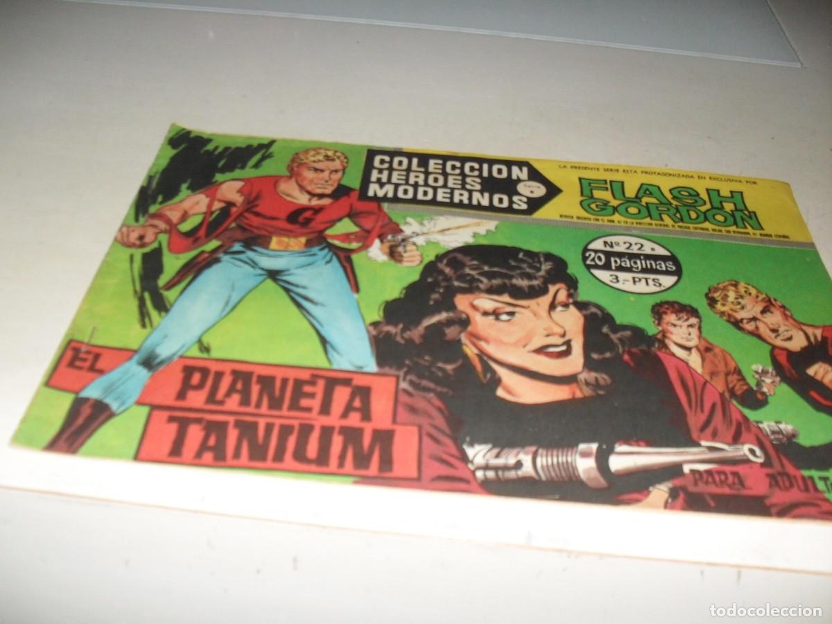 Tebeos: FLASH GORDON,SERIE B N&ordm; 22 EL PLANETA TITANIUM,(DE 75),DOLAR,1964 - Foto 1