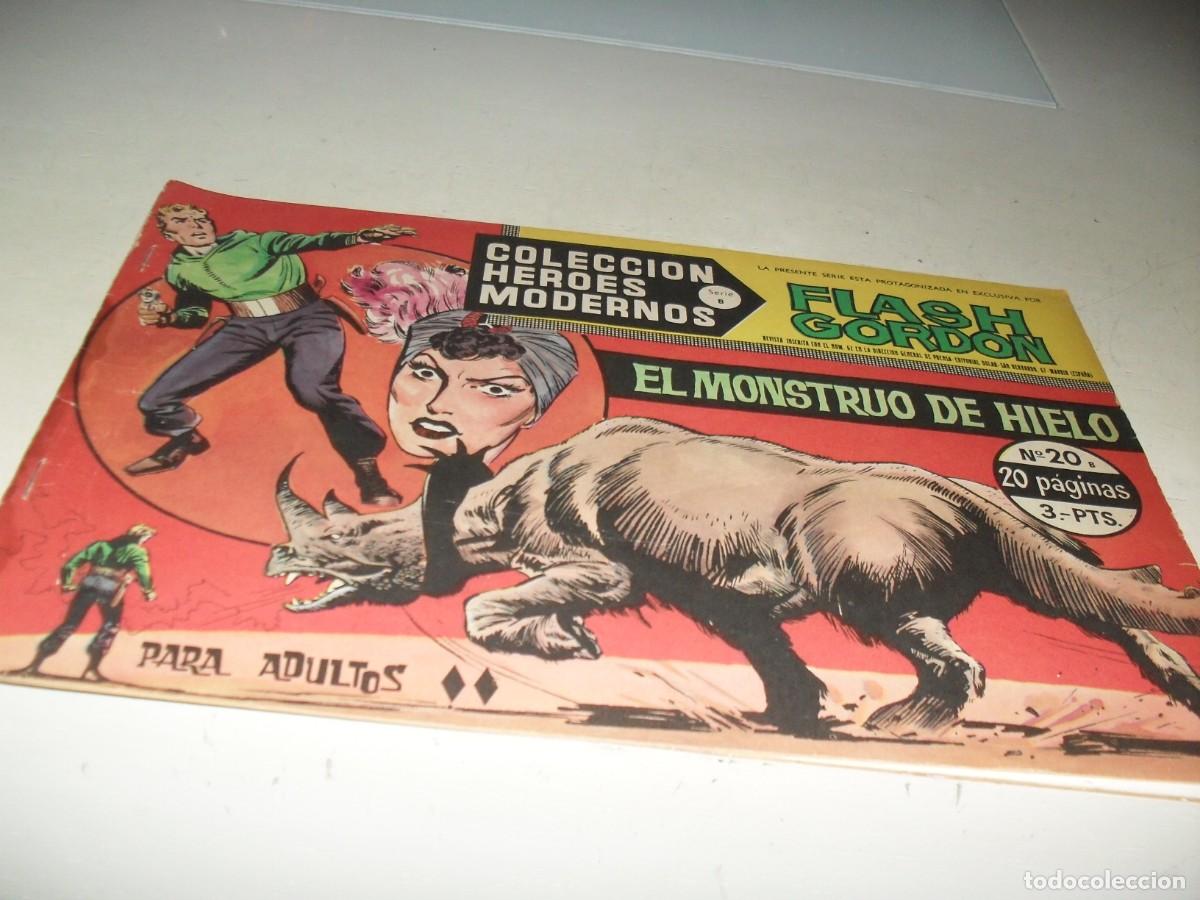 Tebeos: FLASH GORDON,SERIE B,N&ordm; 20,EL MONSTRUO DE HIELO,(DE 75),DOLAR,1964 - Foto 1