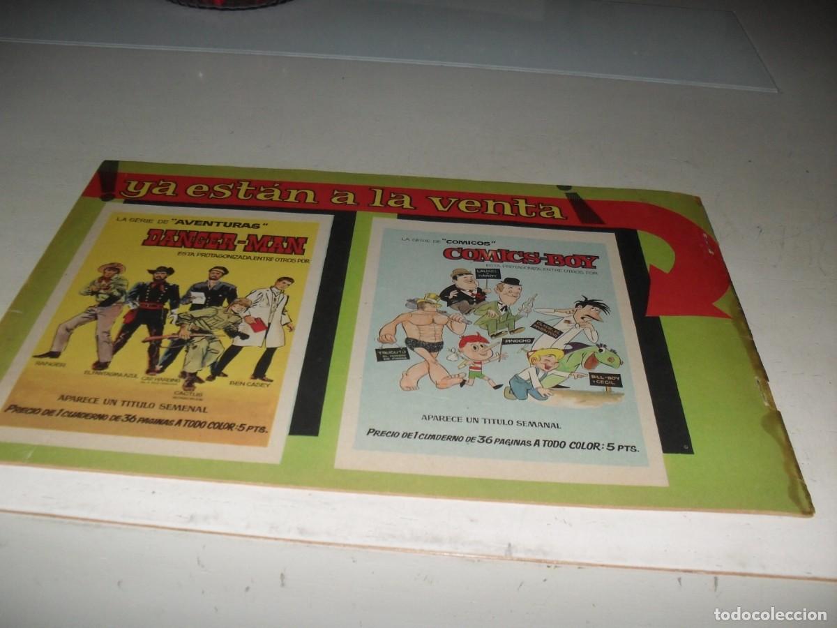 Tebeos: FLASH GORDON,SERIE B,N&ordm; 20,EL MONSTRUO DE HIELO,(DE 75),DOLAR,1964 - Foto 2
