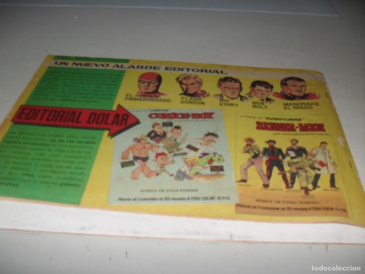 Tebeos: FLASH GORDON,SERIE B,N&ordm; 17 PRISION SATELITE,(DE 75),DOLAR,1964 - Foto 2